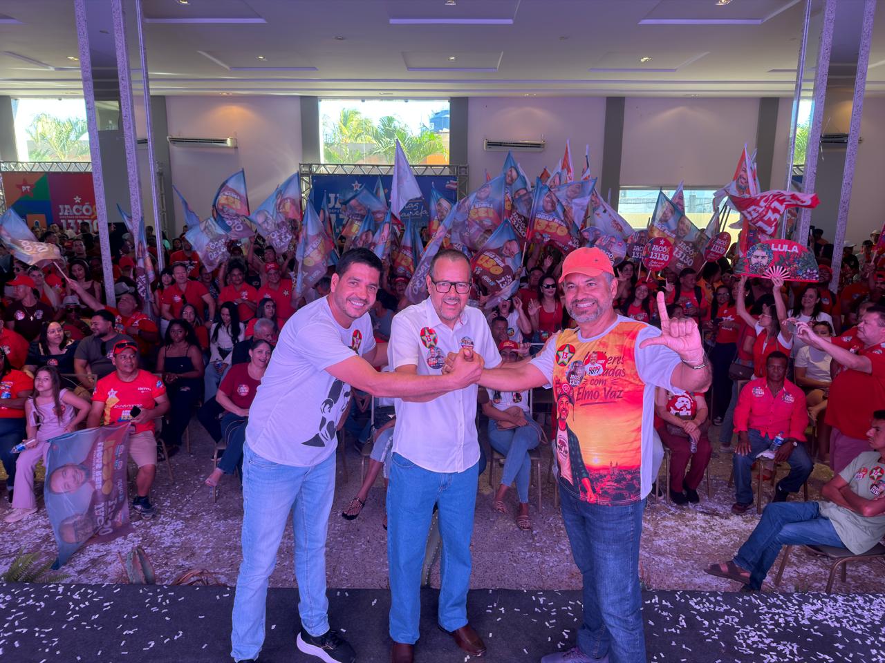 LANÇAMENTO DA CANDIDATURA DE JACÓ A DEPUTADO ESTADUAL REAFIRMA SUA FORÇA NO TERRITÓRIO DE IRECÊ