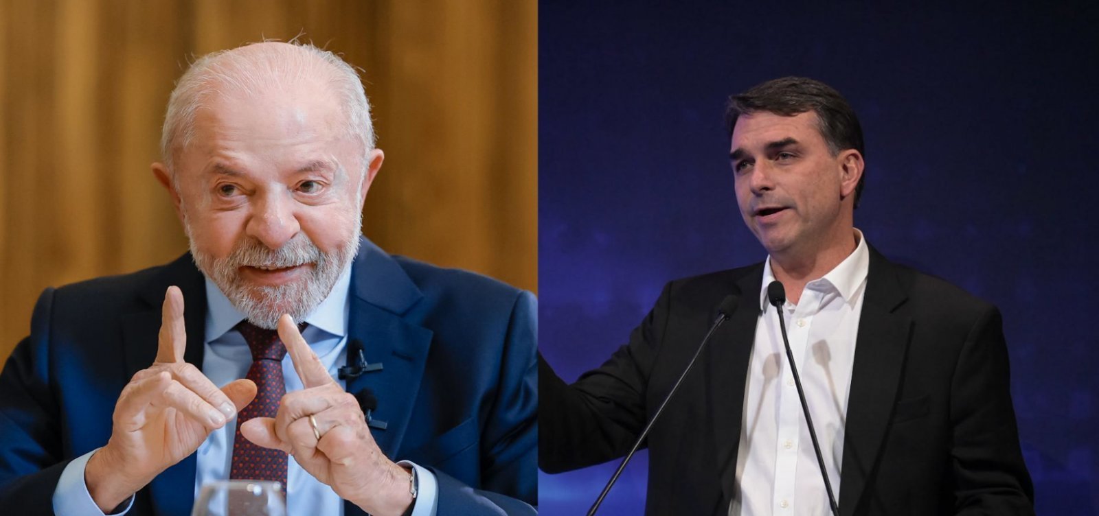 DATAFOLHA: LULA TEM 39% E FLÁVIO BOLSONARO, 36% NO 1º TURNO; 2º TURNO MANTÉM EMPATE TÉCNICO