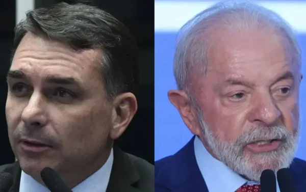 PESQUISA MOSTRA DISPUTA ACIRRADA ENTRE LULA E FLÁVIO BOLSONARO