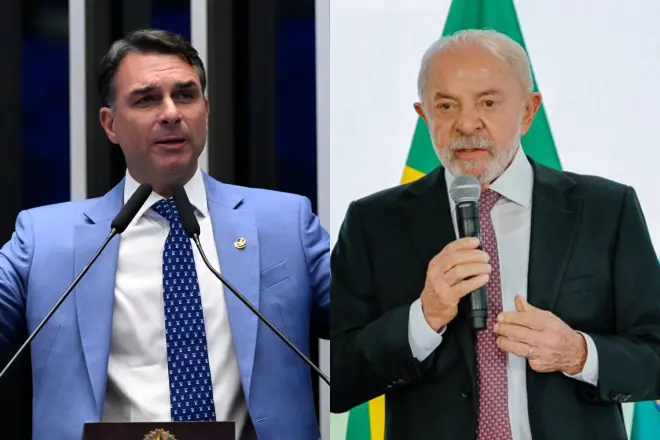 BTG/Nexus: Lula abre 5 pontos sobre Flávio no 1º turno