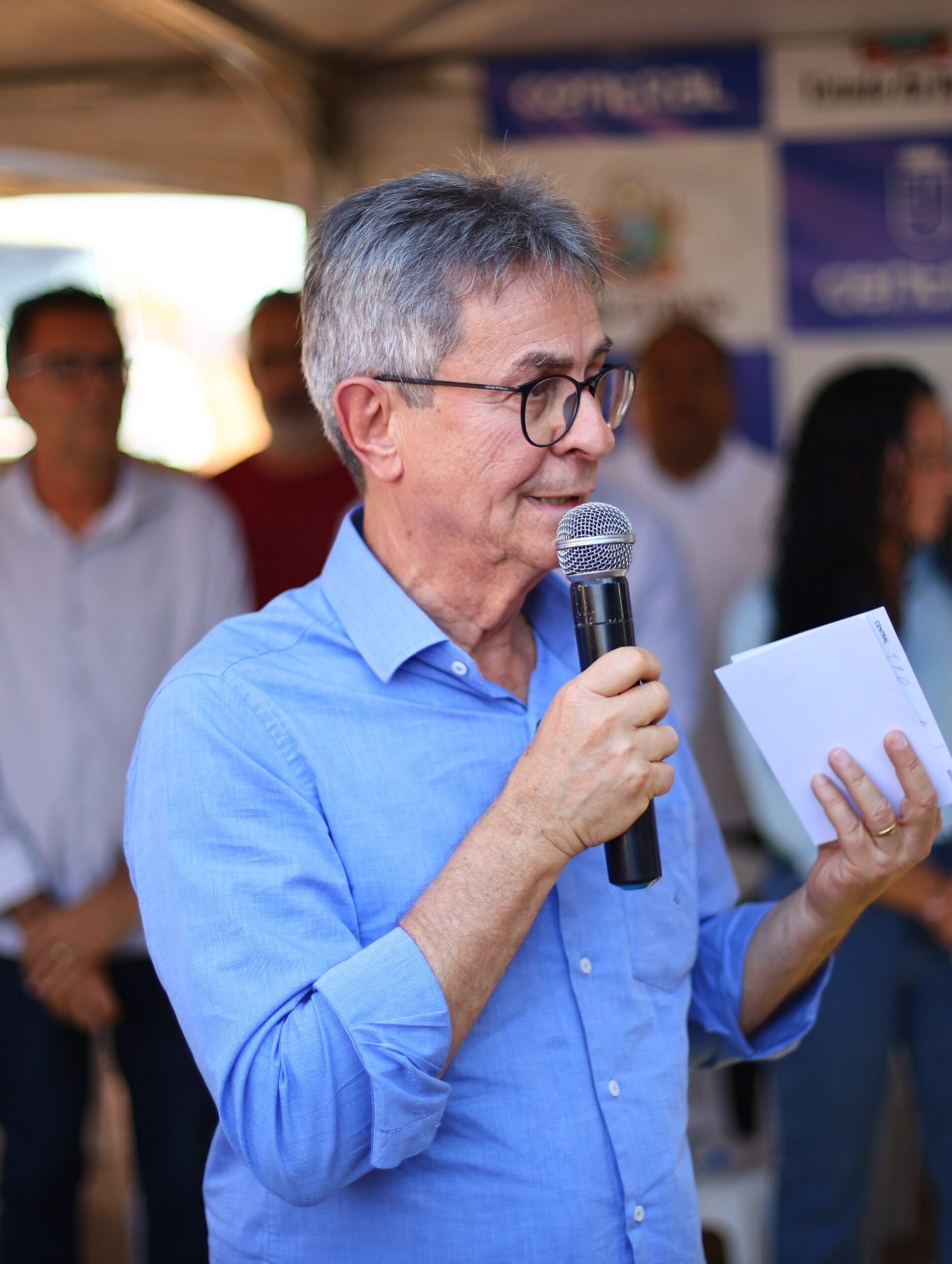 CENTRAL AVANÇA COM ASSINATURA DE ORDEM DE SERVIÇO PARA PAVIMENTAÇÃO DE ESTRADA ATÉ TRAÍRAS