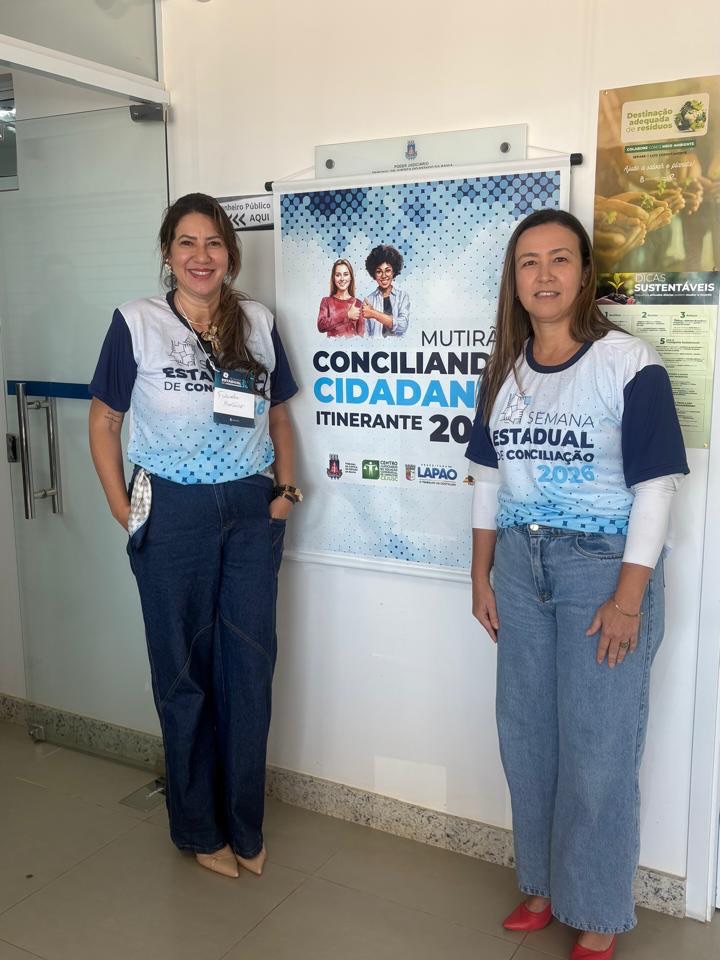 Semana Estadual de Conciliação leva atendimentos e serviços jurídicos à população de Lapão
