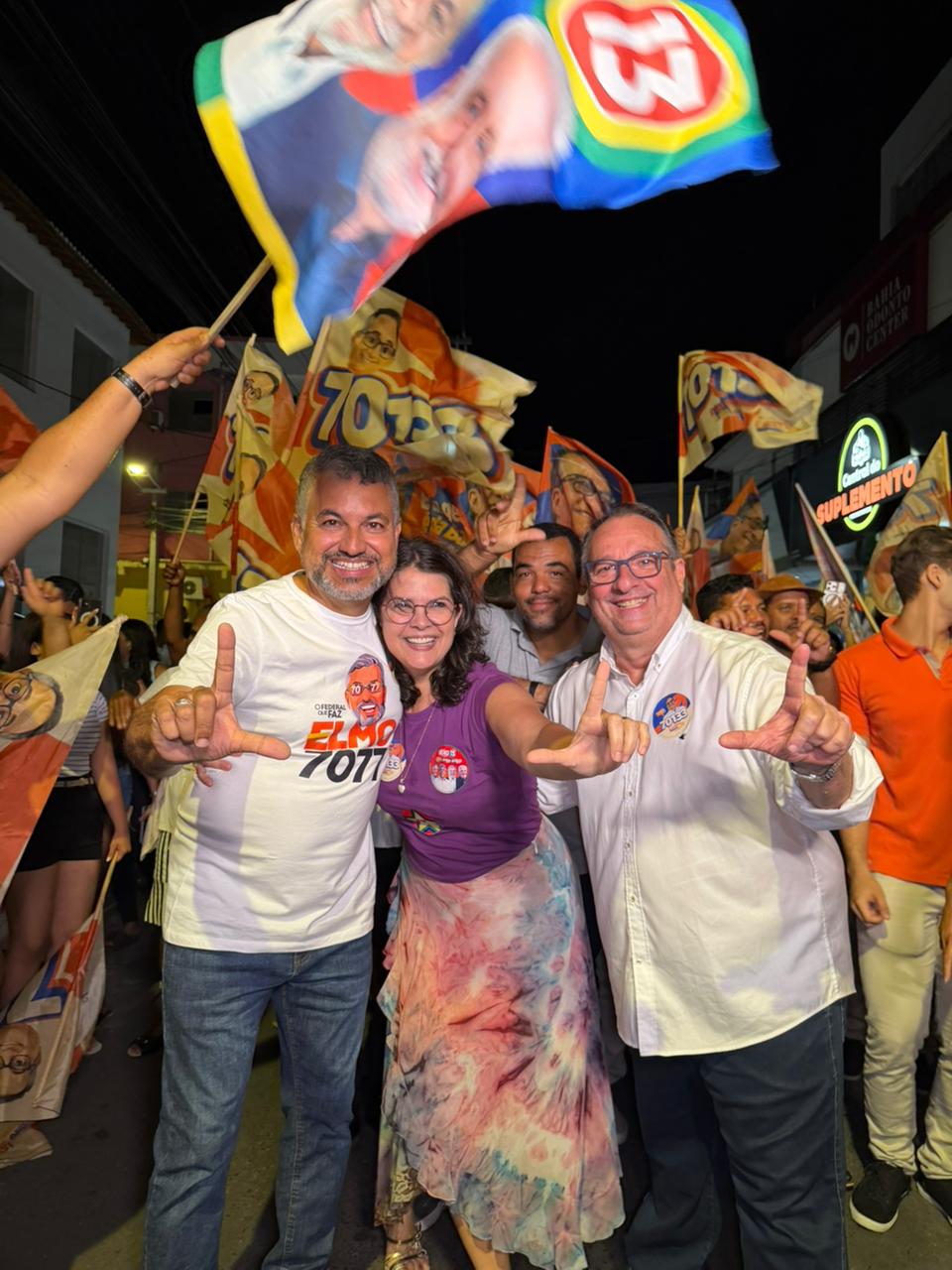 ELMO VAZ PRESTIGIA INAUGURAÇÃO DE COMITÊ DE CAMPANHA DE CÍCERO MONTEIRO EM JACOBINA
