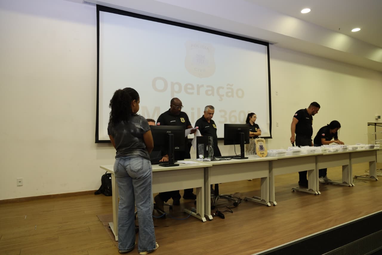 OPERAÇÃO MÓBILE 360° DEVOLVE MAIS DE 500 CELULARES EM DOIS DIAS
