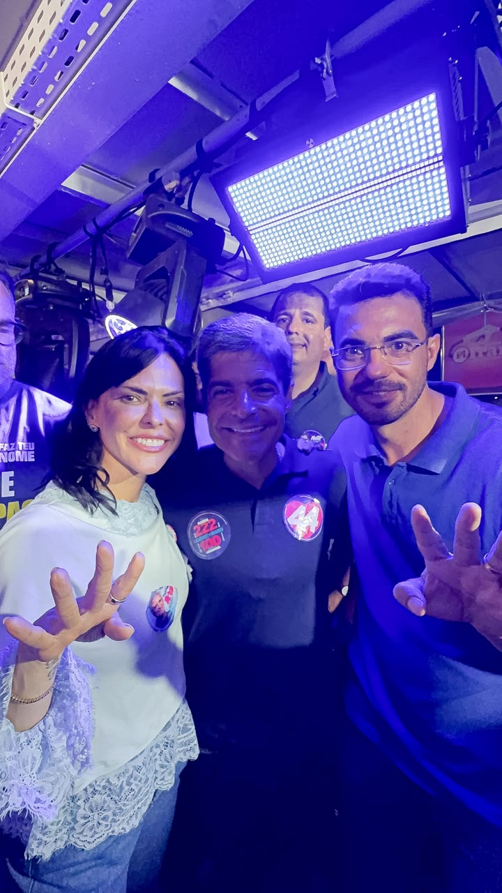 JULIANA ARAÚJO PRESTIGIA VISITA DE ACM NETO A JUSSARA E REFORÇA DESEJO DE MUDANÇA NA BAHIA