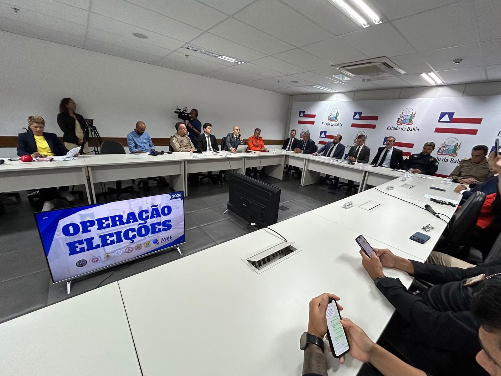 SSP empregará 34 mil policiais e bombeiros, Reconhecimento Facial e CICC na Operação Eleições 2026 na Bahia