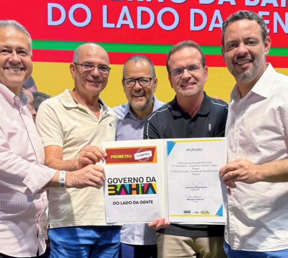 Jacó mantém atuação em Ipupiara com articulações em infraestrutura, educação e saúde