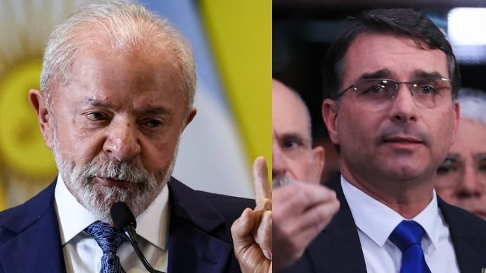 AtlasIntel: Lula aparece em vantagem contra Flávio Bolsonaro no primeiro turno, mas empata no segundo
