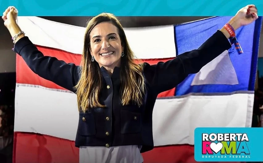Deputada Roberta Roma é internada novamente após dores no peito