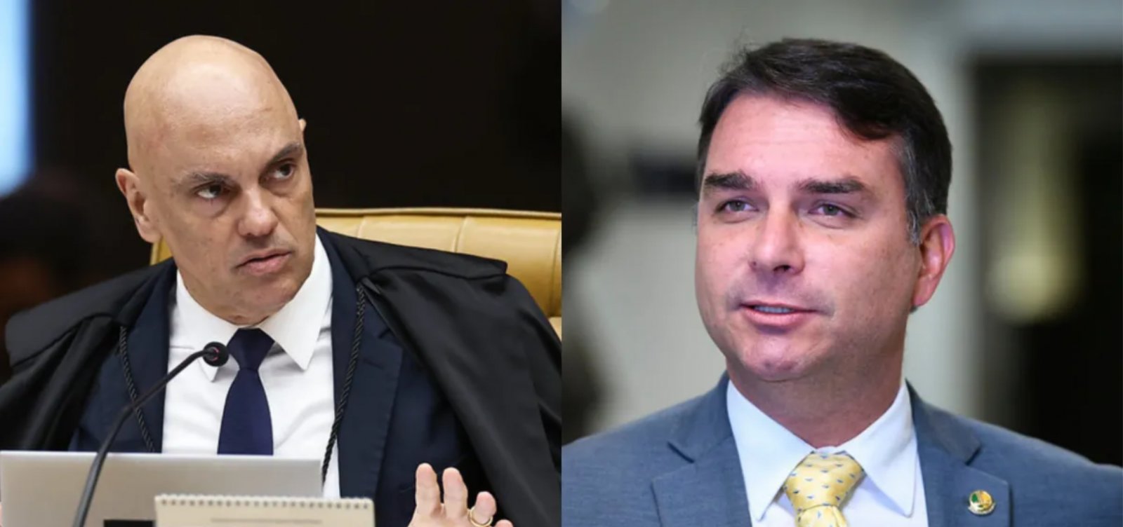 Defesa de Bolsonaro pede a Moraes que autorize visita de Flávio ao pai