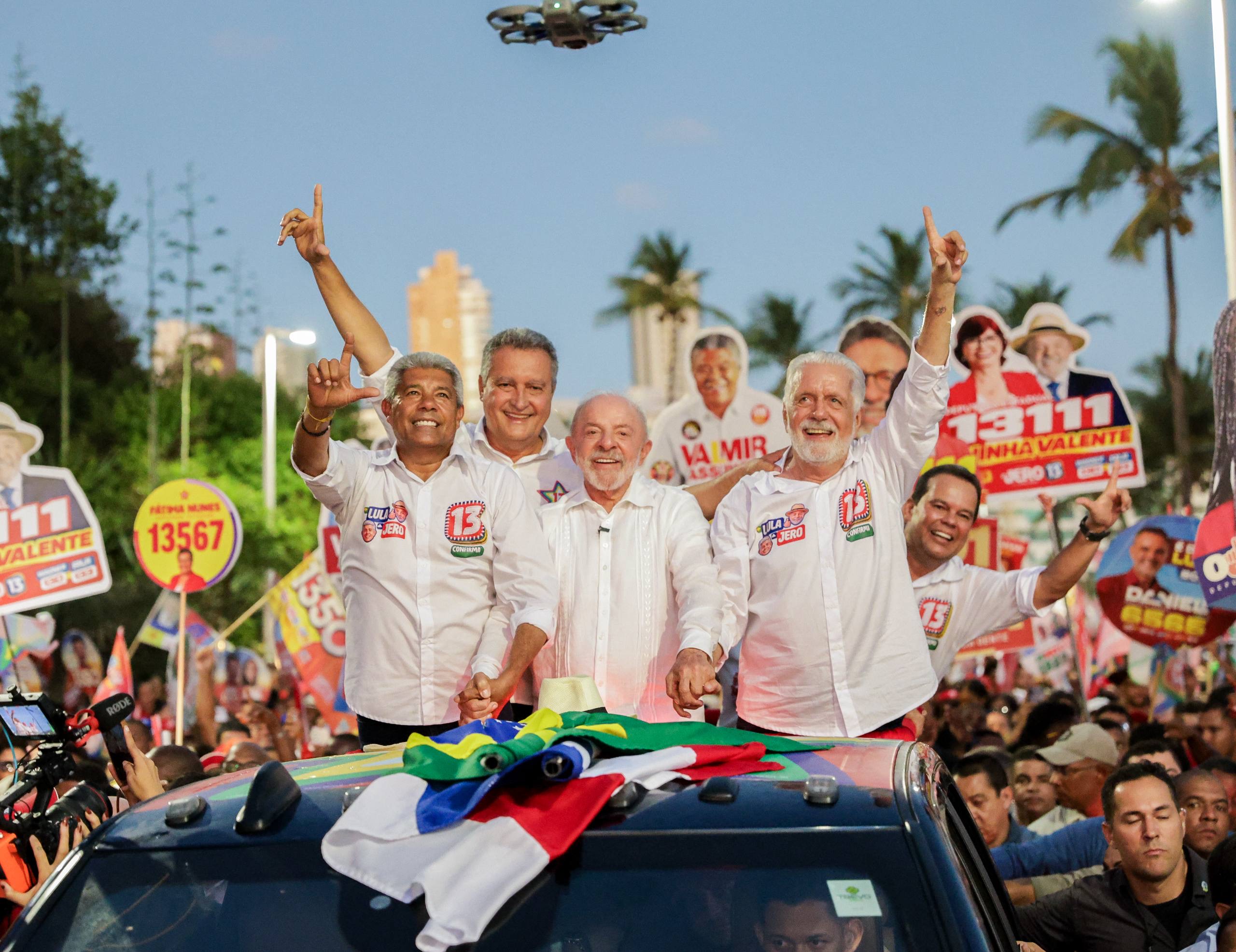 PT convoca caminhada em apoio a Lula com presença de Jerônimo, Wagner e Rui em Salvador