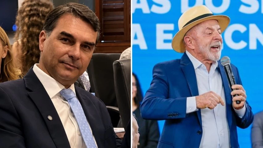 Flávio Bolsonaro tem 51,5% dos votos válidos contra 48,5% de Lula, diz DataTrends