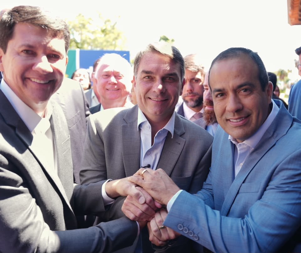 Bruno Reis declara apoio a Flávio Bolsonaro e afirma que União Brasil estará mobilizado na Bahia