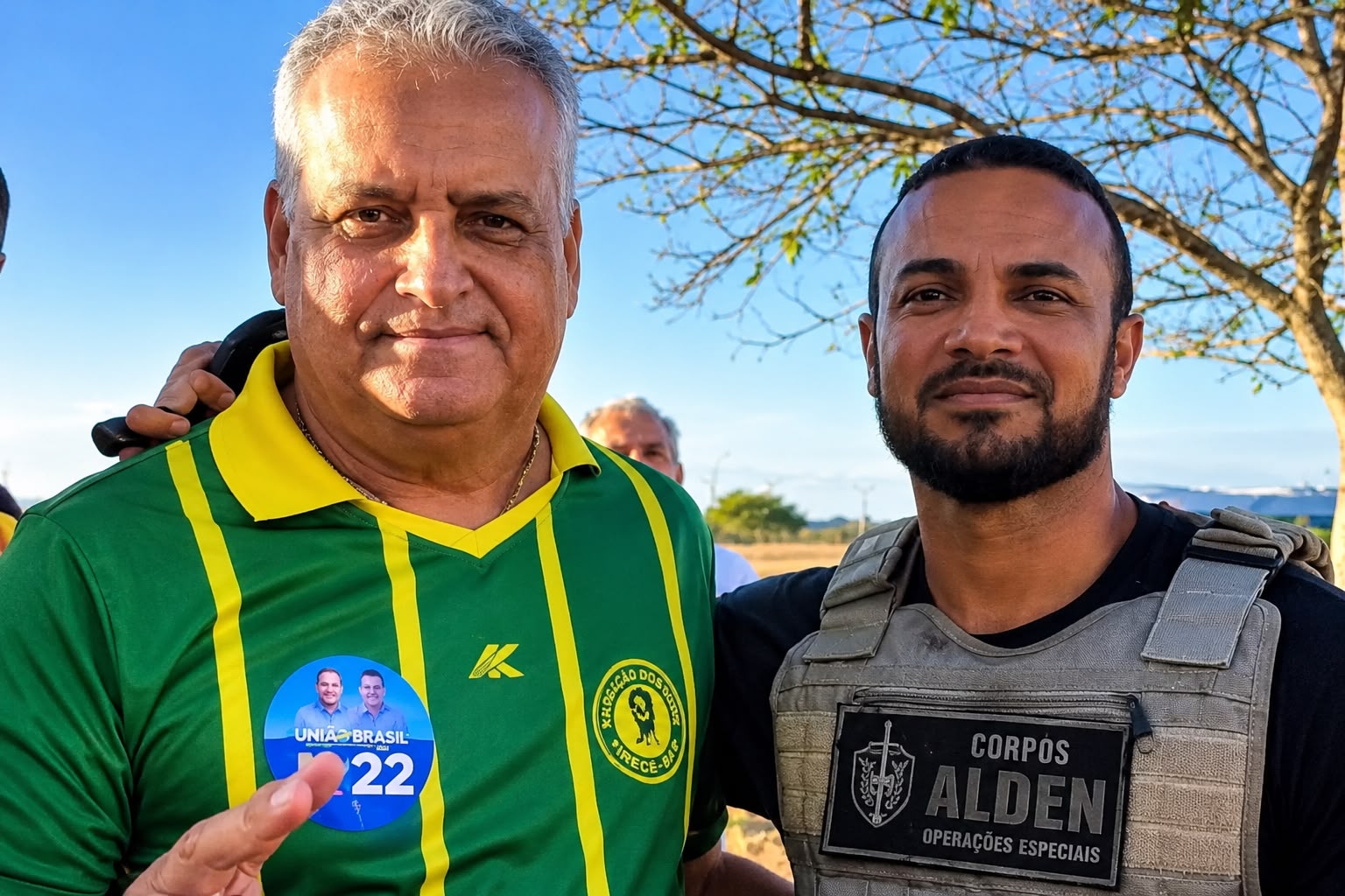 Capitão Alden convida e Alfredo Gaspar cumpre agenda na Bahia