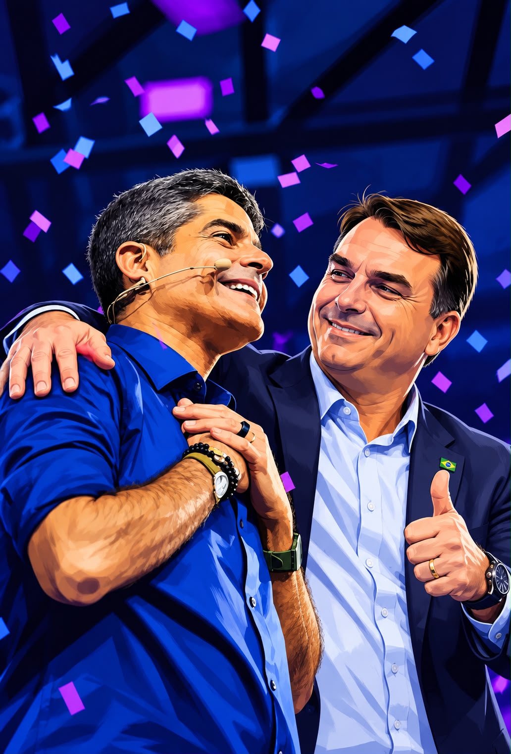 ACM Neto vai a Brasília para discutir apoio a Flávio Bolsonaro e possível participação em eventual governo