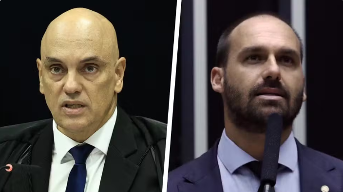 URGENTE: Moraes ordena cumprimento de pena de Eduardo Bolsonaro e cancela passaporte do ex-deputado