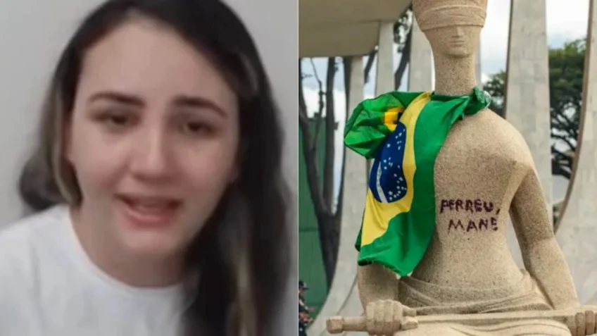 Moraes autoriza regime semiaberto para Débora do Batom