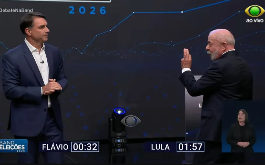 chama Flavio dedurante debate na Bandaro carioca