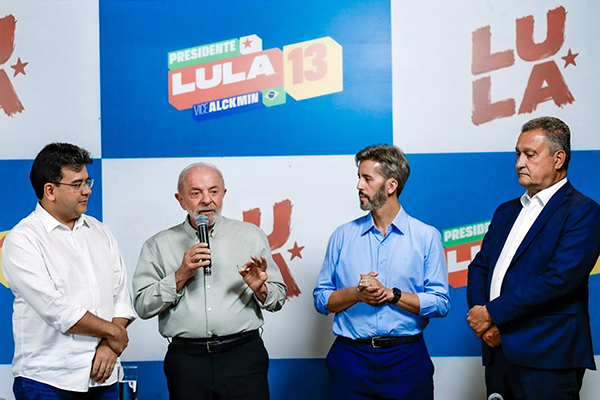 Lula muda coordenação de campanha e coloca Rui Costa e mais dois petistas do Nordeste em postos-chave