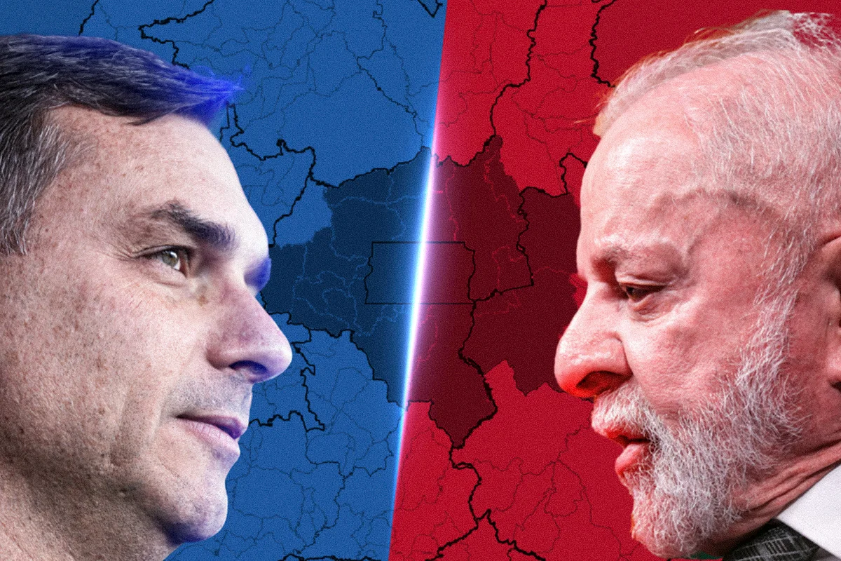 Datafolha: Flávio Bolsonaro tem 51% e Lula marca 49% na última pesquisa
