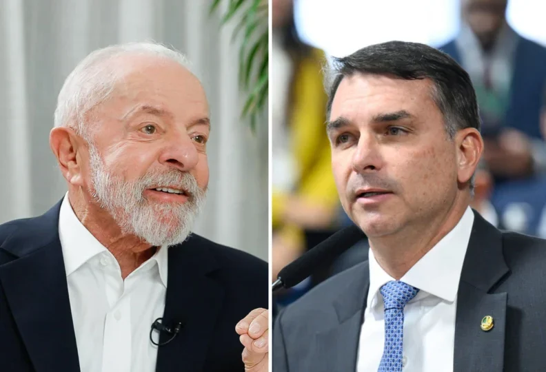 PoderData: Flávio lidera com 51% contra 49% de Lula